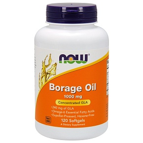 Borage Oil 1000 mg 120 softgels 